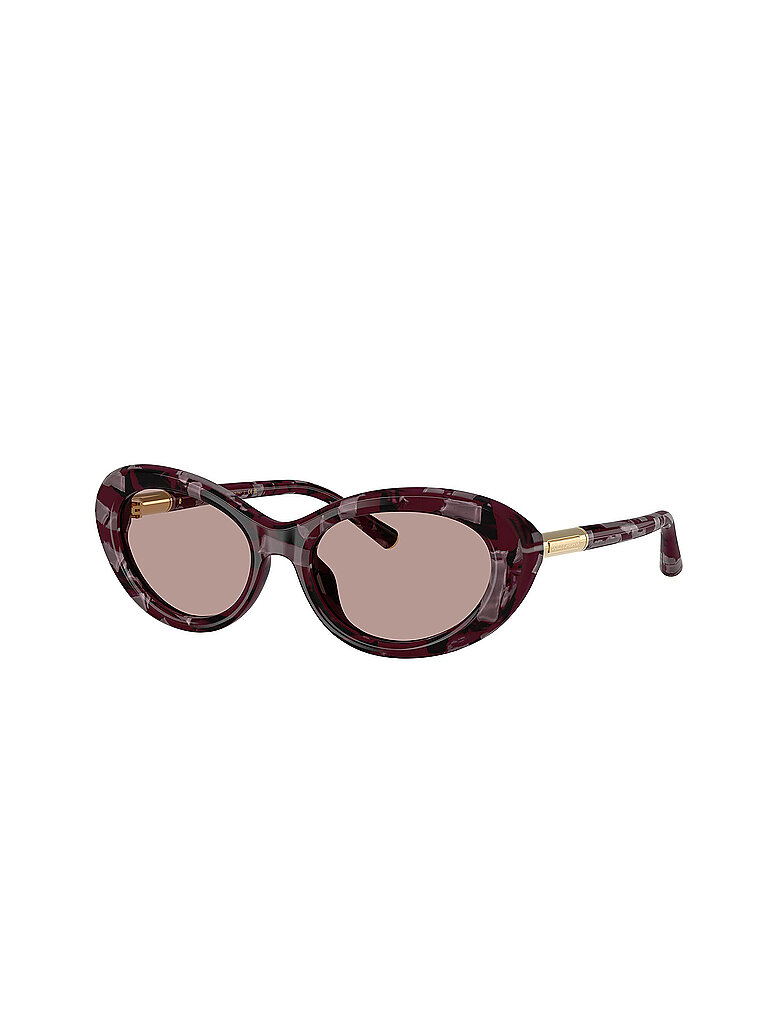 Dolce & Gabbana Damen Dolce & Gabbana DG4519 34647N Sonnenbrillen Acetat Violett Braun Rund Normal