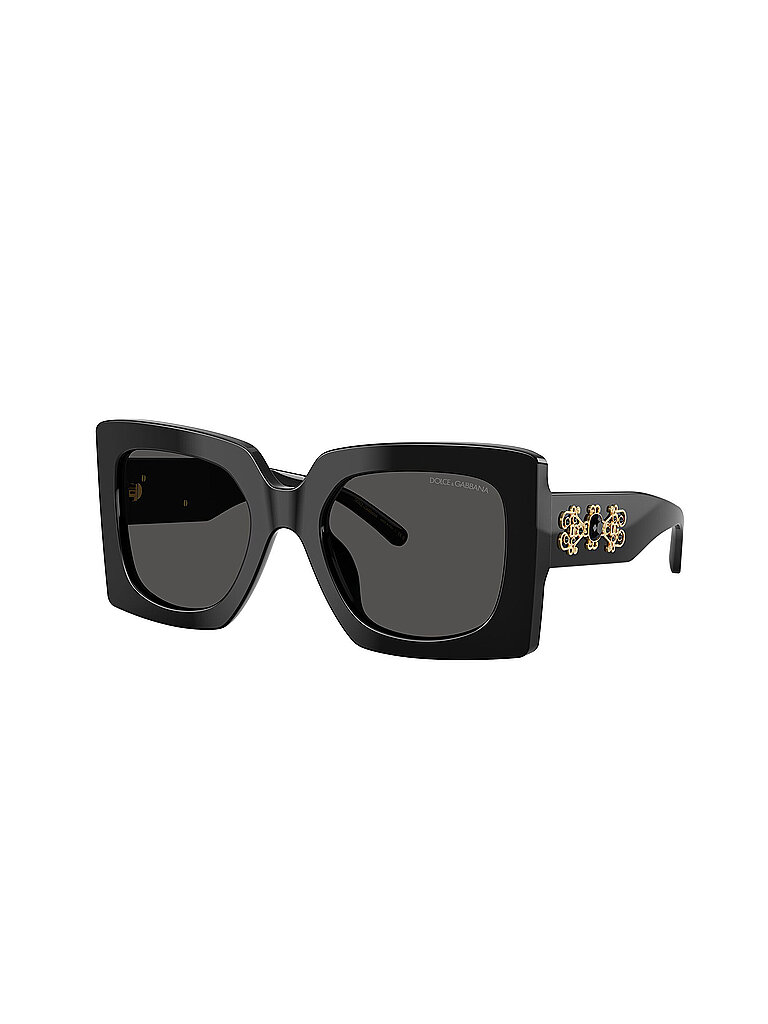 Dolce & Gabbana Damen Dolce & Gabbana DG4525B 501/87 Sonnenbrillen Acetat Schwarz Grau Quadratisch Normal