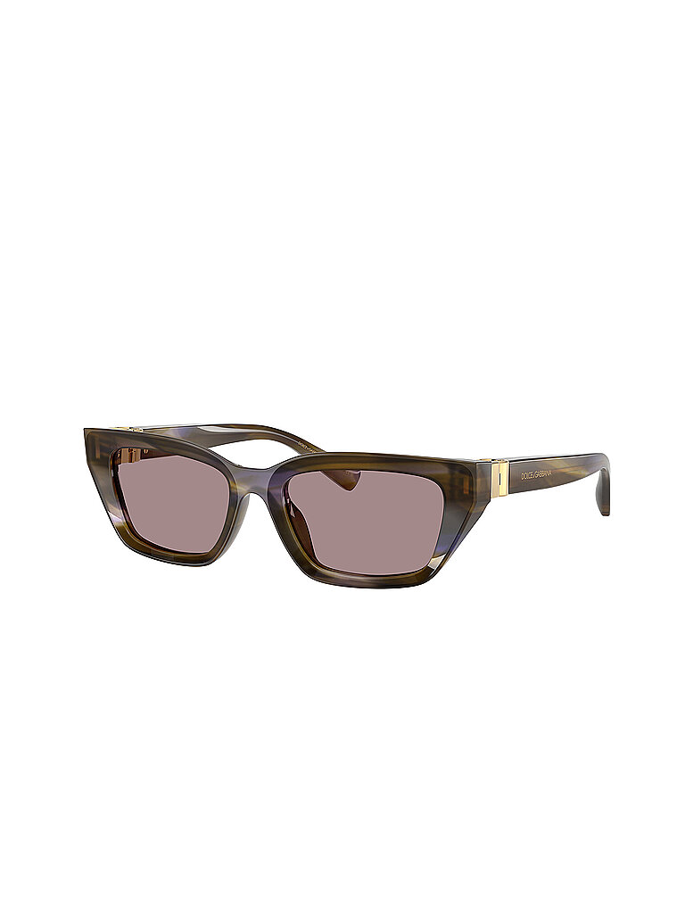 Dolce & Gabbana Damen Dolce & Gabbana DG4532 3447LA Sonnenbrillen Acetat Grün Violett Cat Eye Normal