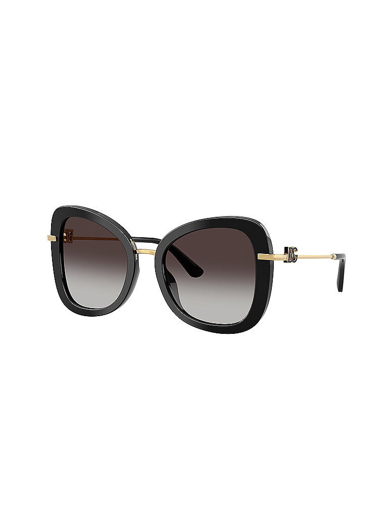 Dolce & Gabbana Damen Dolce & Gabbana DG4535 501/8G Sonnenbrillen Acetat Schwarz Grau Schmetterling Normal Nuanciert