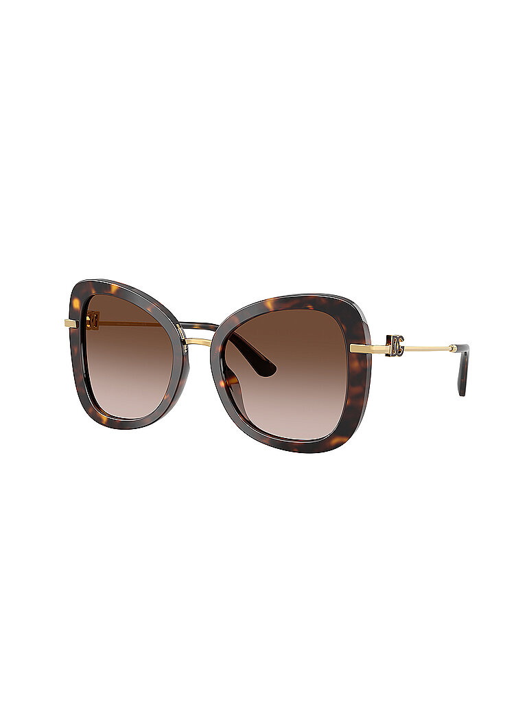 Dolce & Gabbana Damen Dolce & Gabbana DG4535 502/13 Sonnenbrillen Acetat Schildkröte Braun Schmetterling Normal Nuanciert
