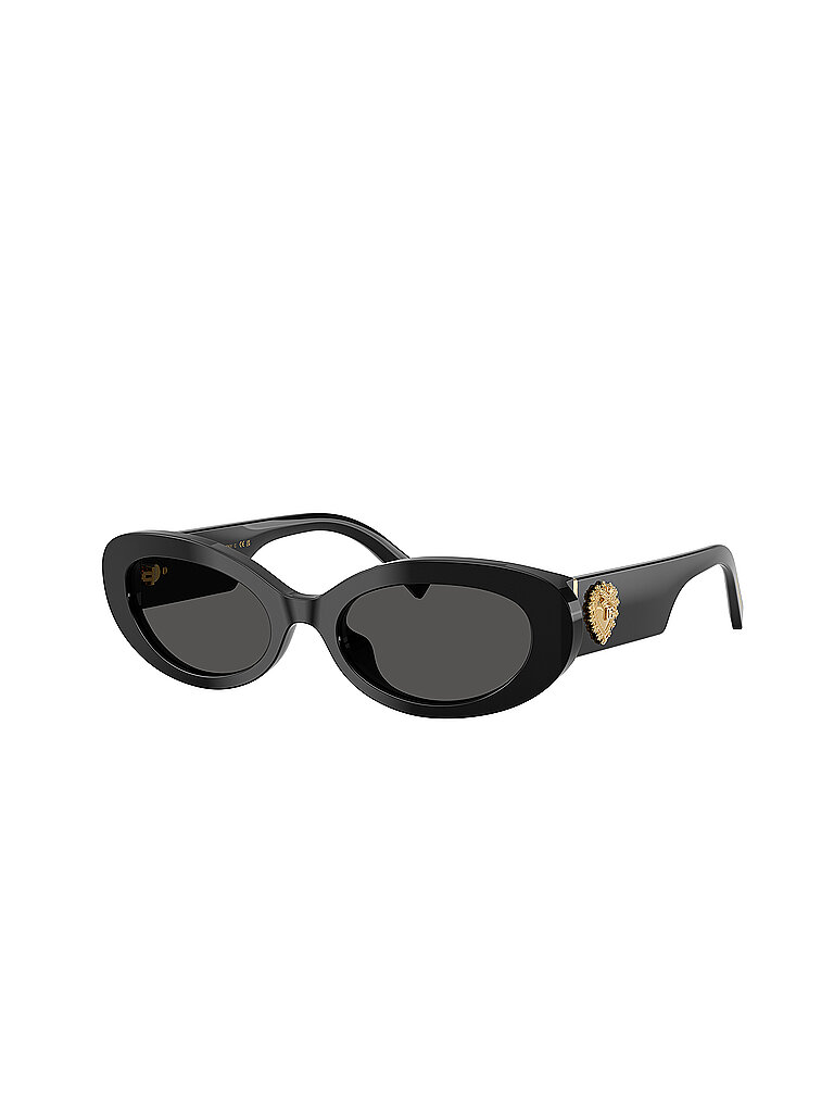 Dolce & Gabbana Damen Dolce & Gabbana DG4537 501/87 Sonnenbrillen Acetat Schwarz Grau Rund Normal