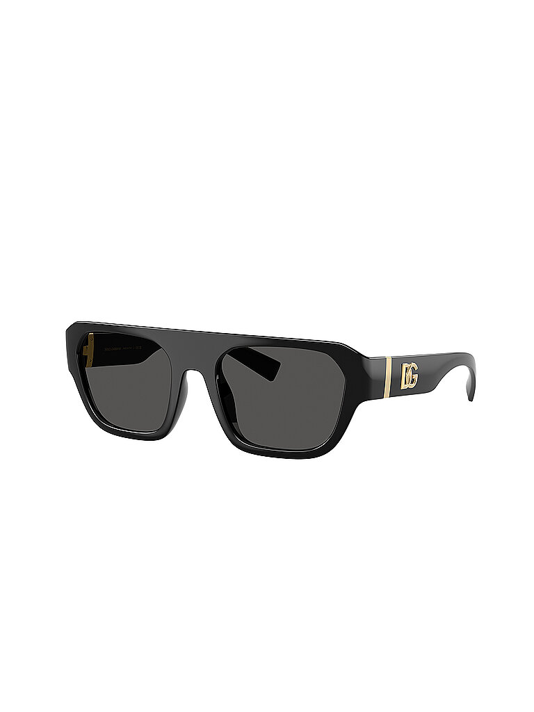 Dolce & Gabbana Herren Dolce & Gabbana DG6206 501/87 Sonnenbrillen Injiziert Schwarz Grau Quadratisch Normal