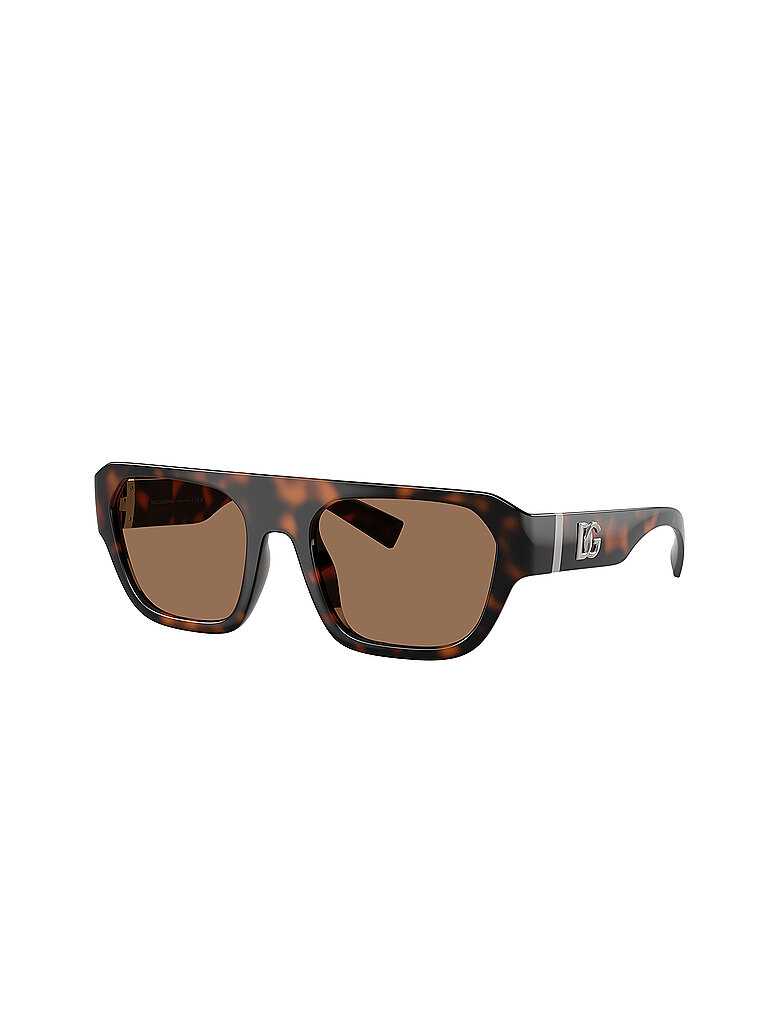 Dolce & Gabbana Herren Dolce & Gabbana DG6206 502/73 Sonnenbrillen Injiziert Schildkröte Braun Quadratisch Normal