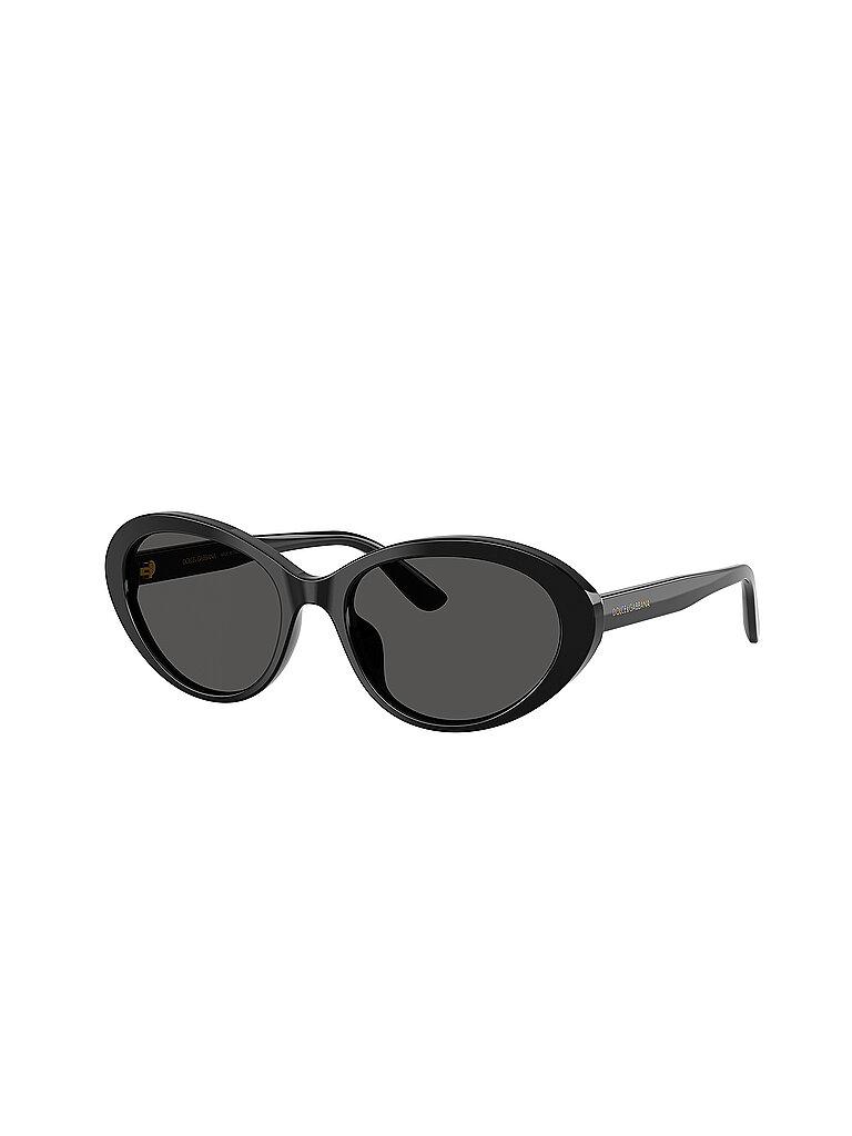 Dolce & Gabbana Damen Dolce & Gabbana DG4570 501/87 Sonnenbrillen Acetat Schwarz Grau Rund Normal