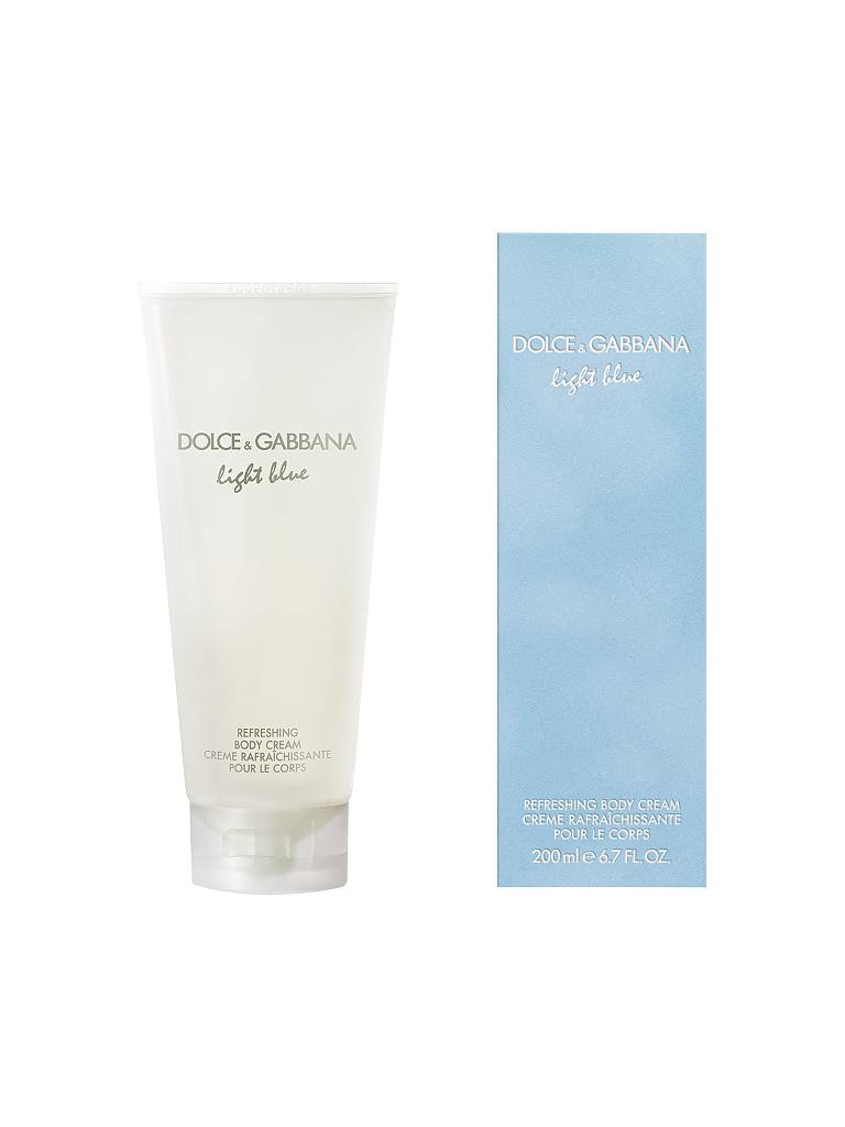 DOLCE & GABBANA Light Blue Body Creme 200ml keine Farbe