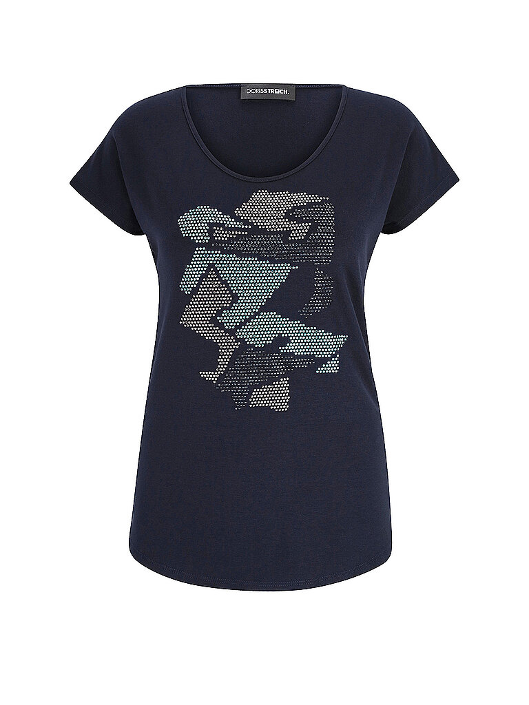 DORIS STREICH T-Shirt  dunkelblau | 40