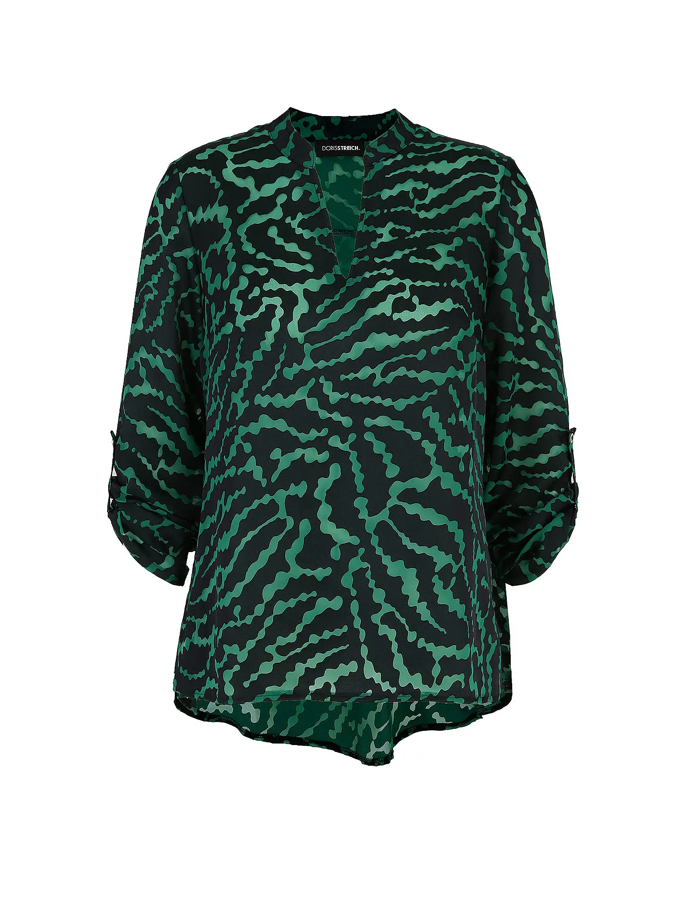 DORIS STREICH | Bluse | dunkelgrün