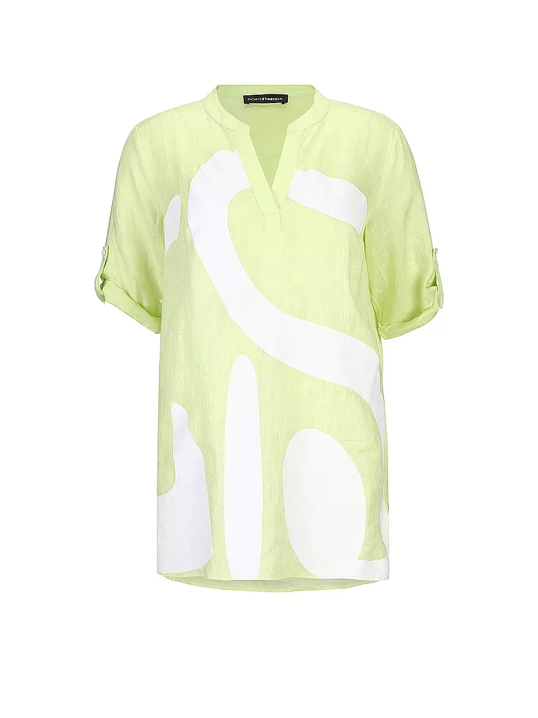 Blouses korte mouw geel Doris Streich main image 0