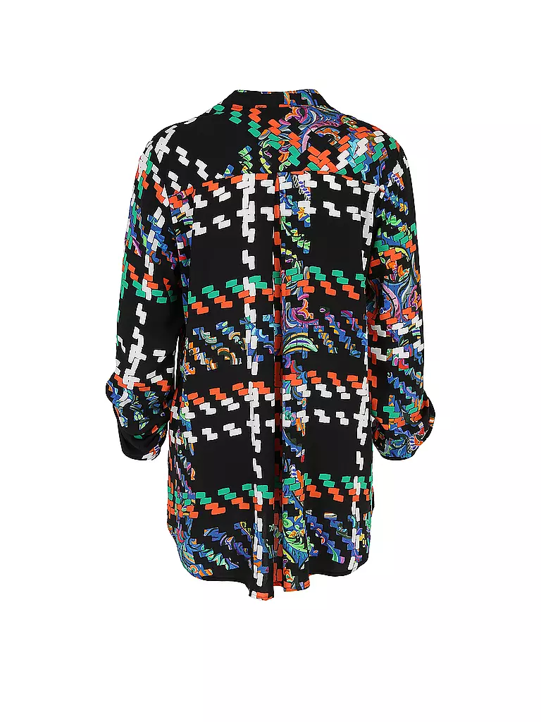 Jurken lange mouw multicolor Doris Streich