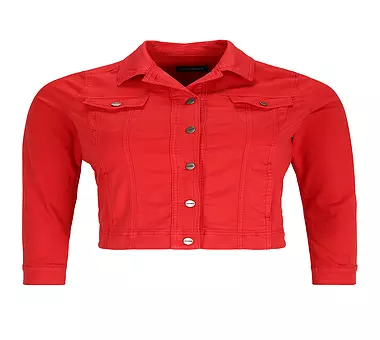DORIS STREICH Jeansjacke Cropped Fit