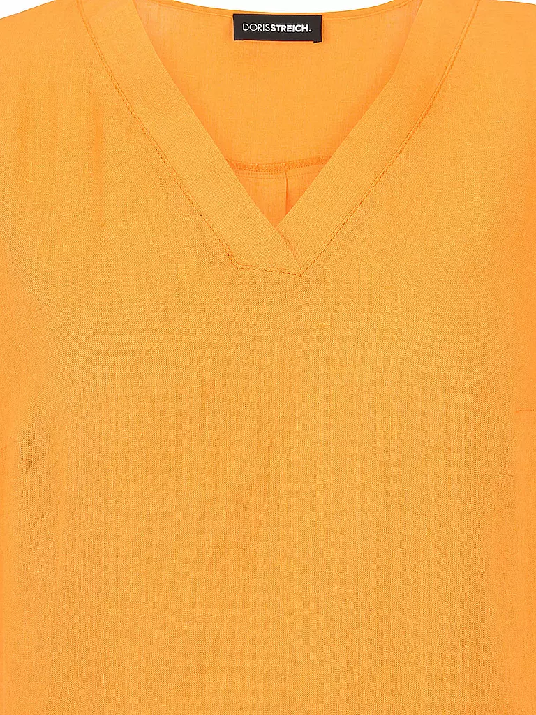 DORIS STREICH | Leinenbluse | orange