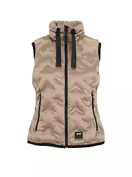 DORIS STREICH | Steppgilet  | beige