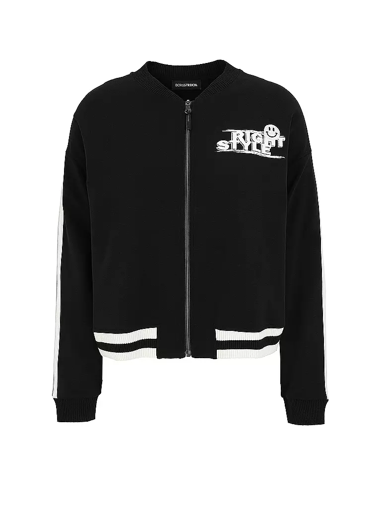 DORIS STREICH | Sweatjacke  | schwarz