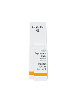 DR. HAUSCHKA | Gesichtscreme - Rosen Tagescreme leicht und On-Pack Tönungsfluid