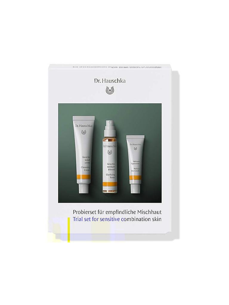 DR. HAUSCHKA | Geschenkset - Probierset " Empfindliche Mischhaut " 2x10ml / 5ml | keine Farbe