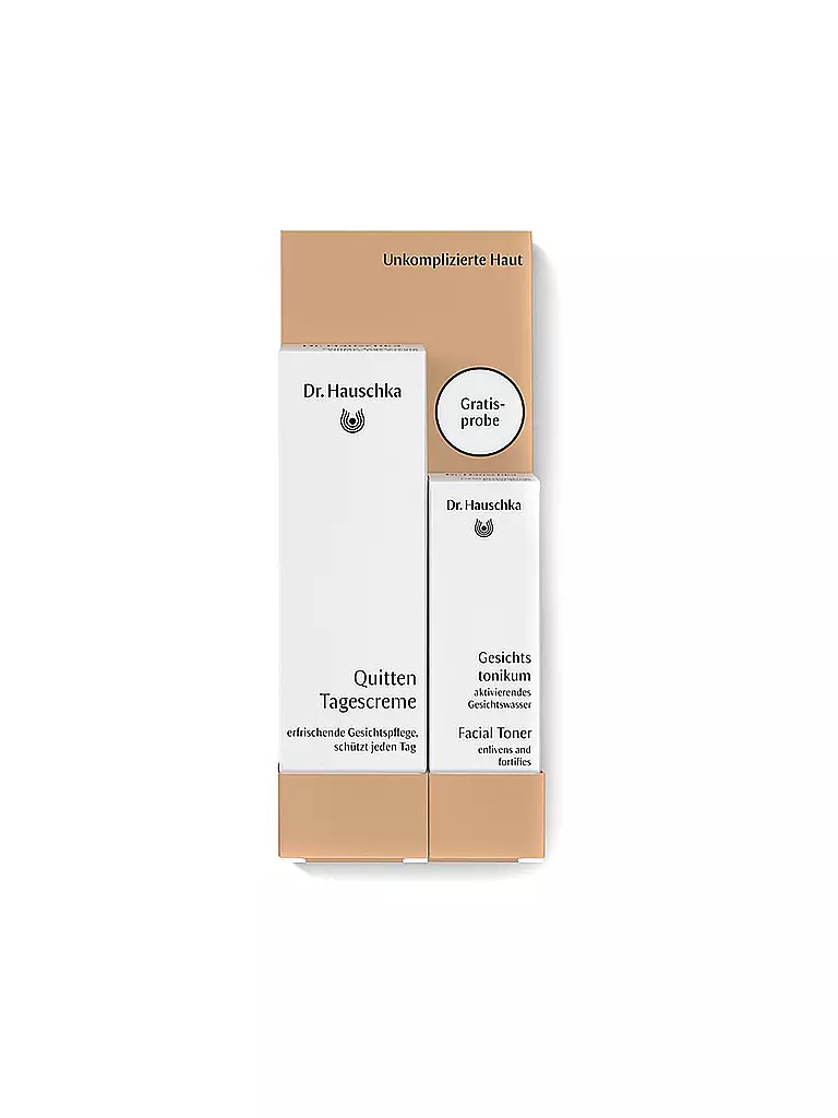 DR. HAUSCHKA | Geschenkset - Quitten Tagescreme Set 30ml / 10ml | keine Farbe