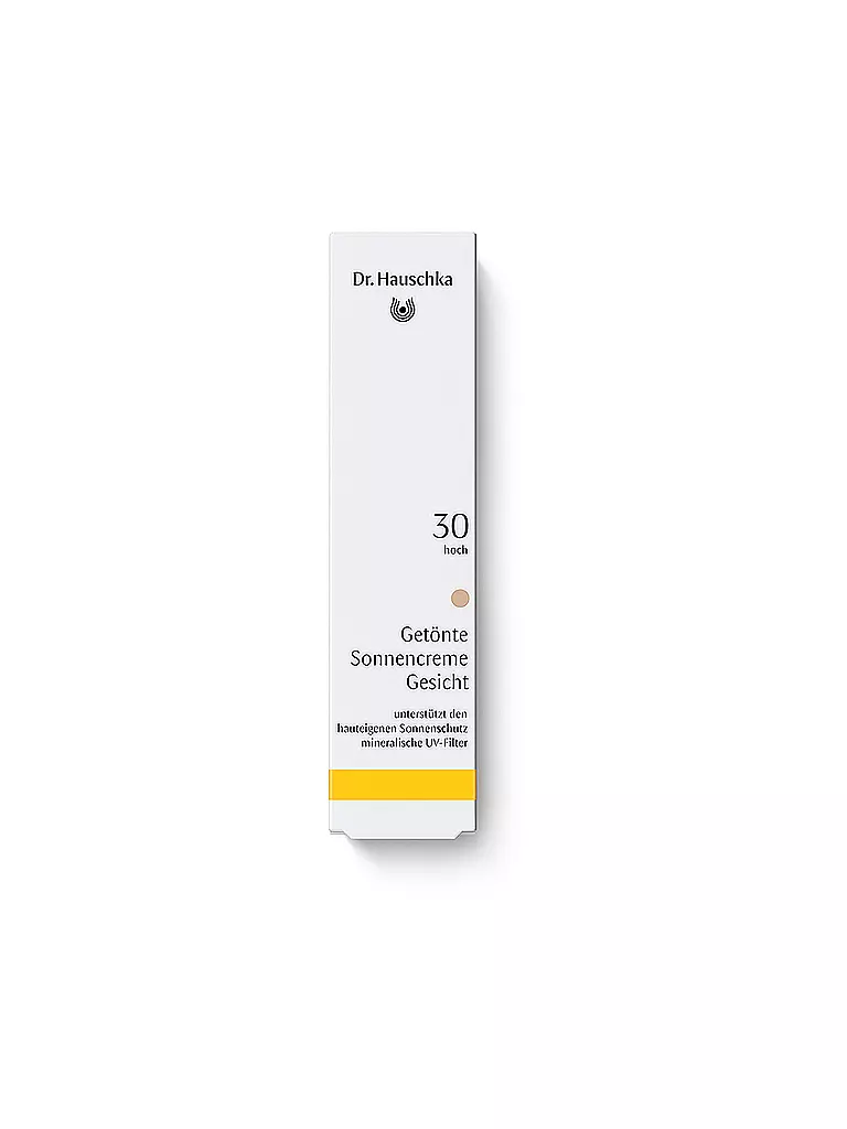 DR. HAUSCHKA | Sonnenpflege - Getönte Sonnencreme Gesicht LSF 30 40ml | keine Farbe