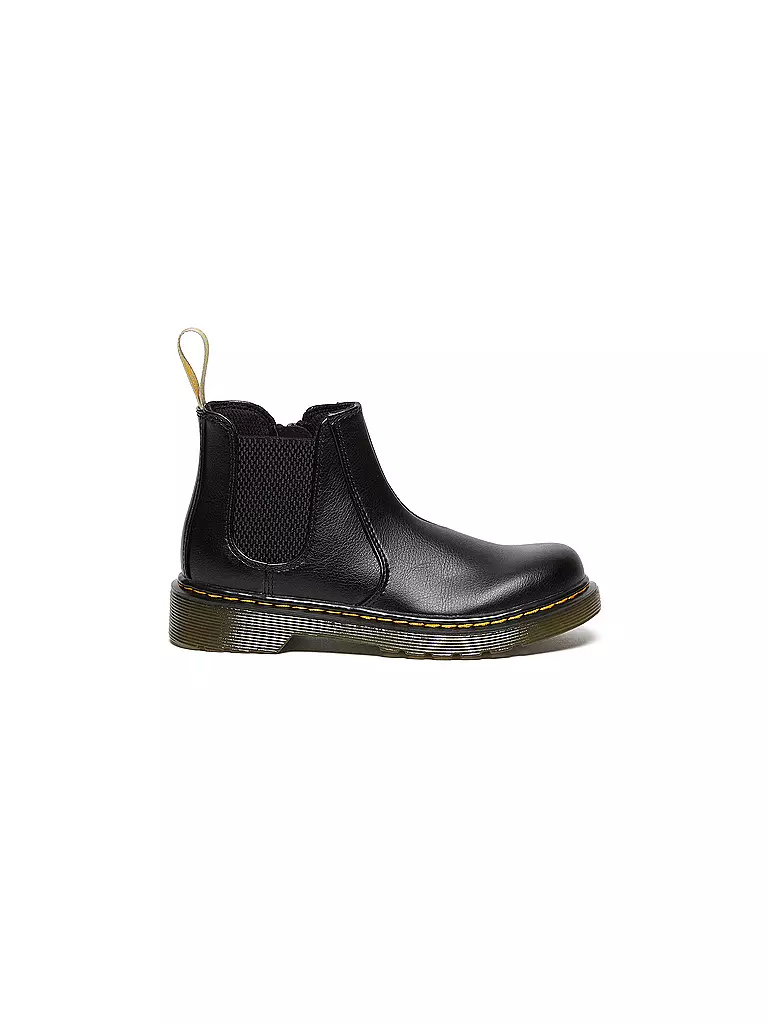 DR. MARTENS | Kinder Chelsea Boots 2976 Vegan | schwarz