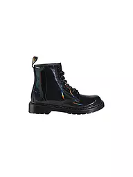 DR. MARTENS | Kinder Schnürboots 1460 RAINBOW | schwarz