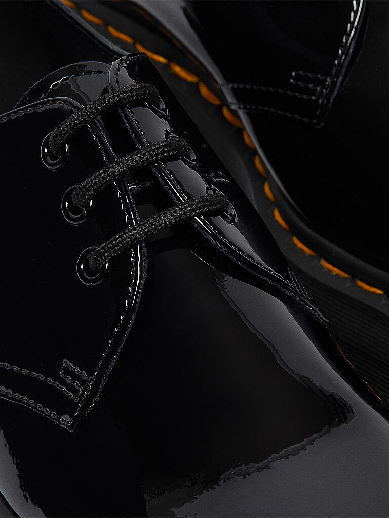 Dr martens schwarz lack plateau Clearance