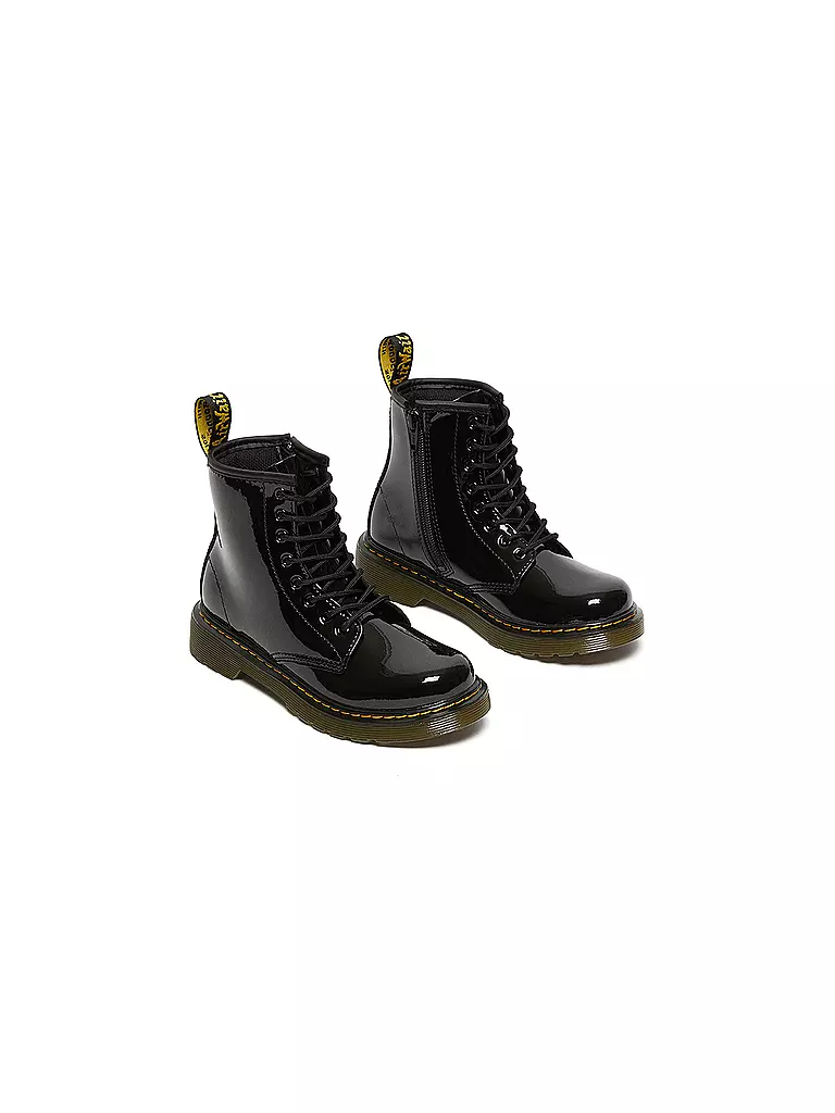 DR. MARTENS | Mädchen Lacklederstiefel 1460 JUNIOR | schwarz