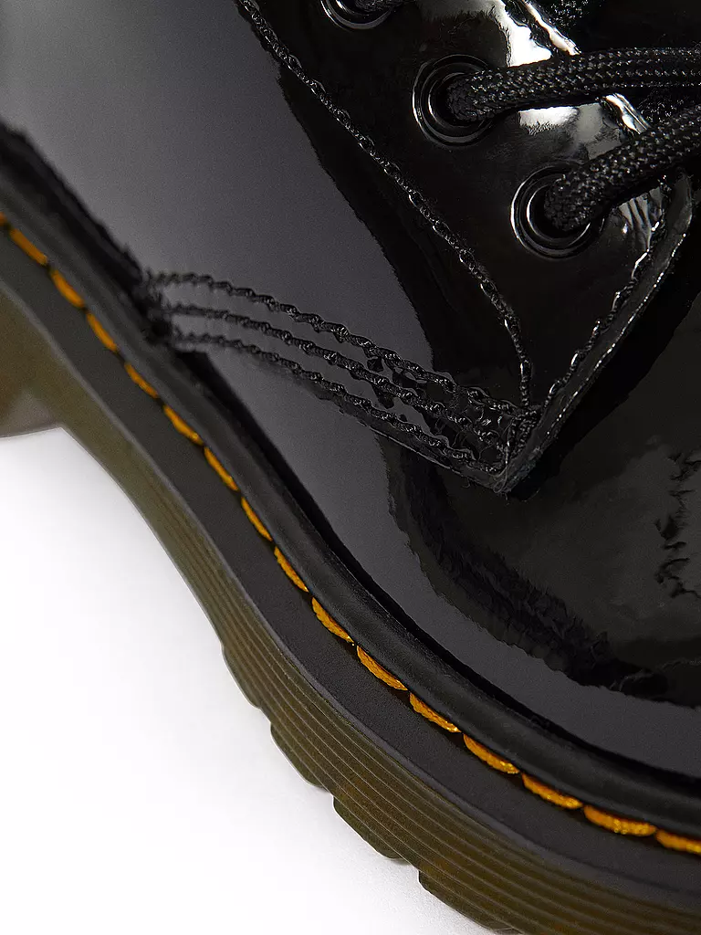 DR. MARTENS | Mädchen Lacklederstiefel 1460 JUNIOR | schwarz