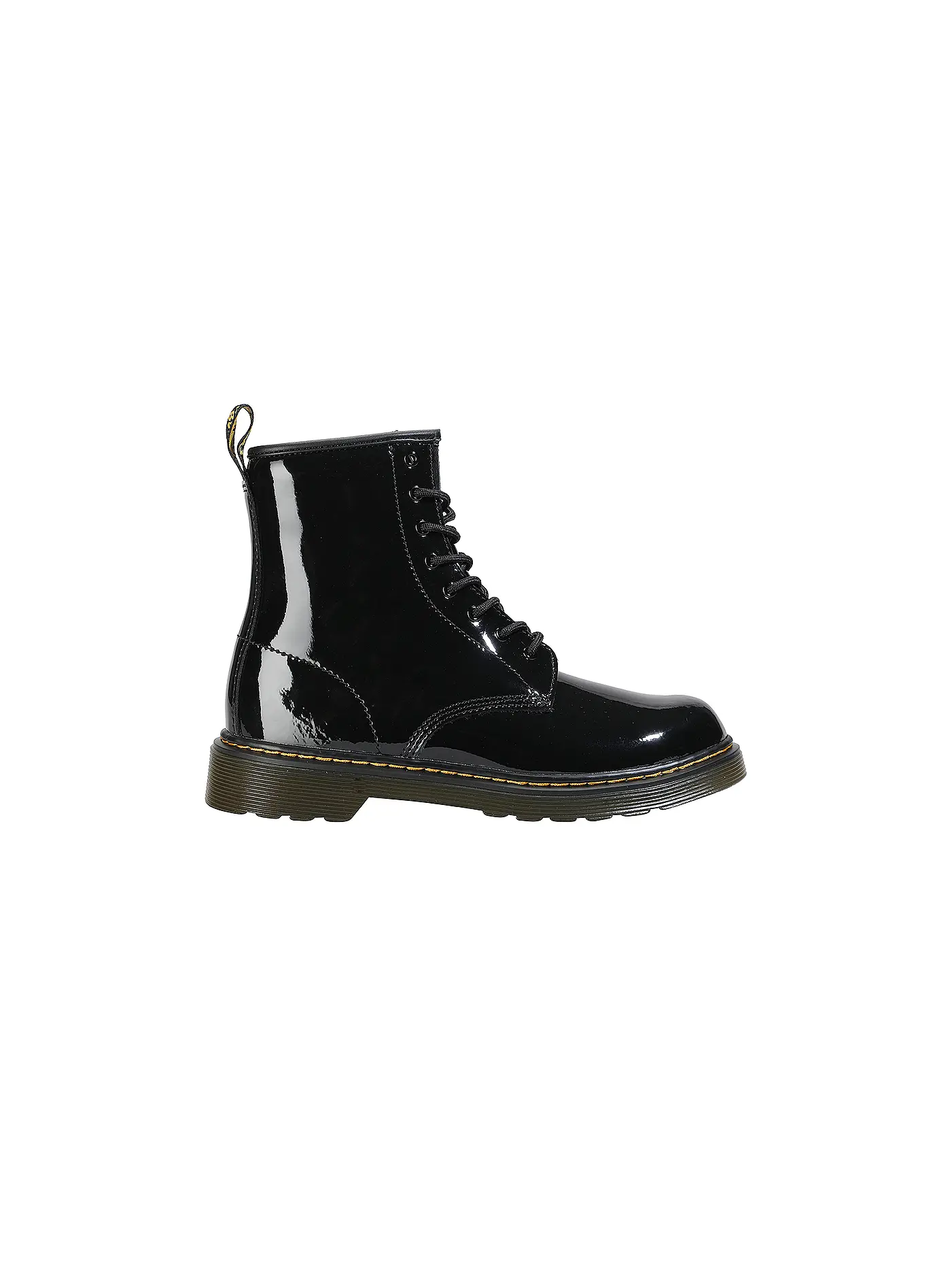DR. MARTENS | Mädchen Schnürboots 1460 PATENT LAMPER | schwarz
