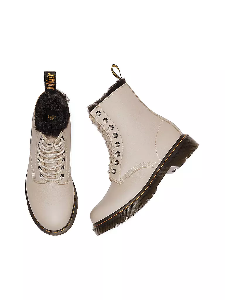 DR. MARTENS | Schnürboots 1450 SERENA WARMWAIR | creme