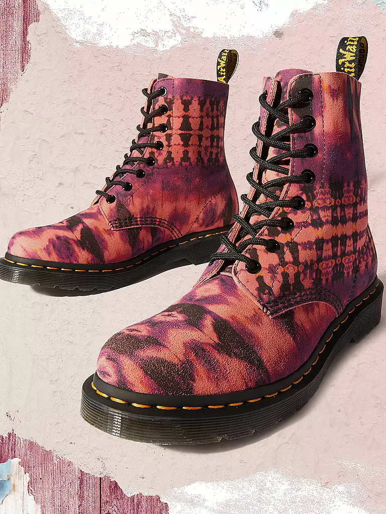 DR. MARTENS | Schnürboots 1460 Pascal Virginia | rosa