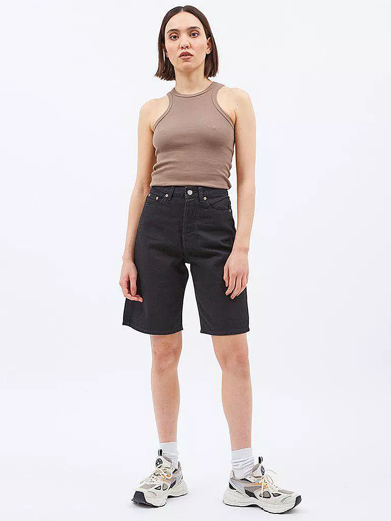 DR.DENIM | Jeans Shorts Bella | schwarz