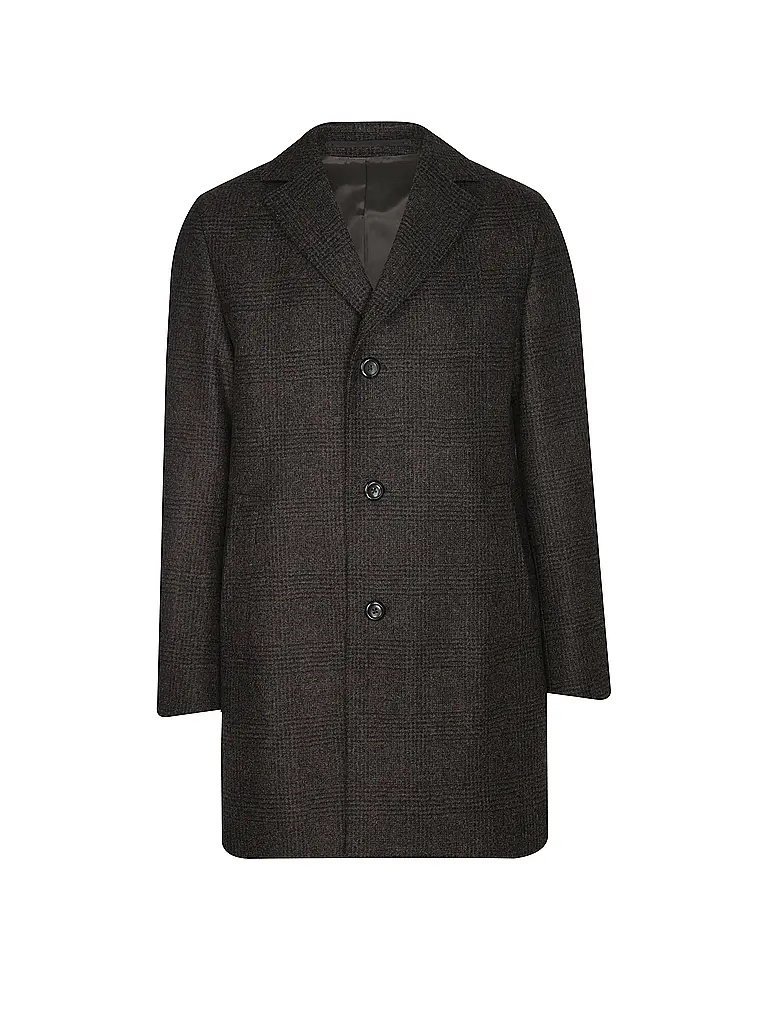 DRESSLER | Wollmantel | braun