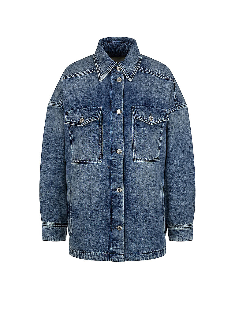 DRYKORN Jeansbluse Jarah  blau | 34
