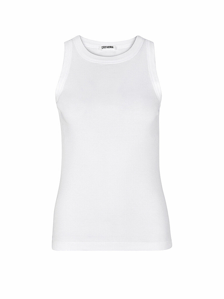 DRYKORN Tanktop Tight Fit OLINA weiss | S