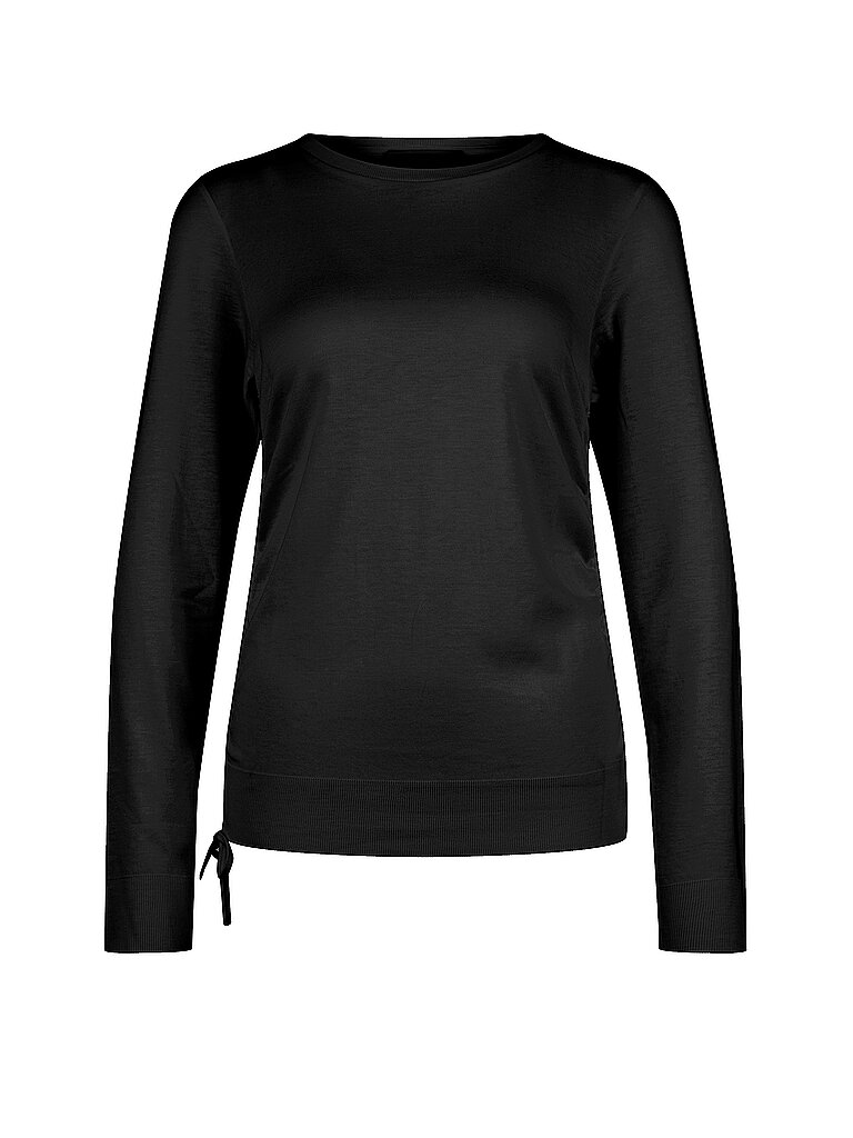 DRYKORN Langarmshirt Slim Fit Lirell schwarz | XS