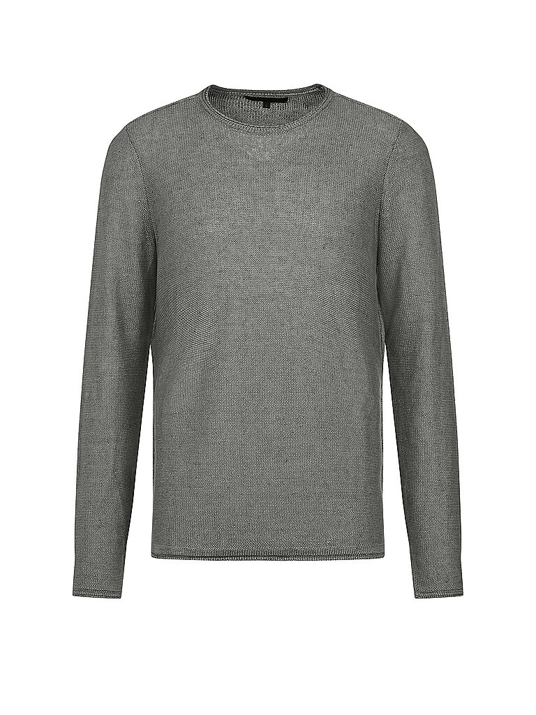 DRYKORN Leinen Pullover Regular Fit Rik grau | XL