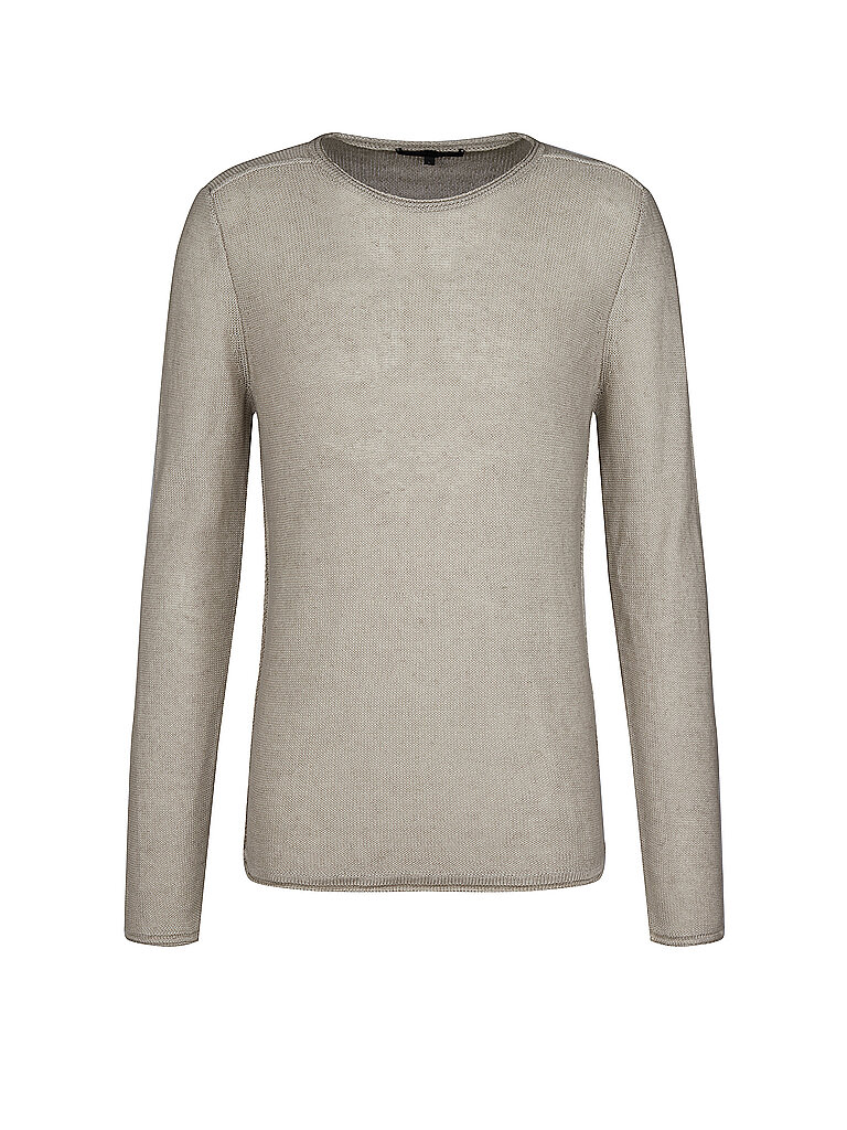 DRYKORN Leinen Pullover Regular Fit Rik beige | M