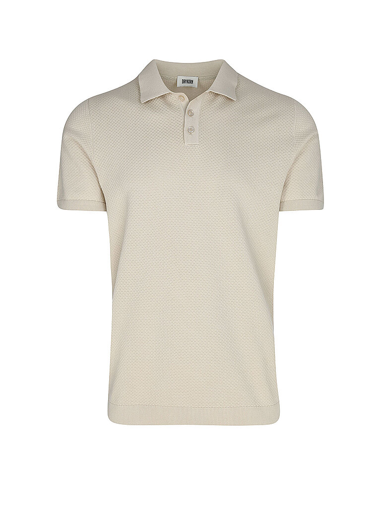 Slim Fit Poloshirt mit Strukturmuster Modell TRITON