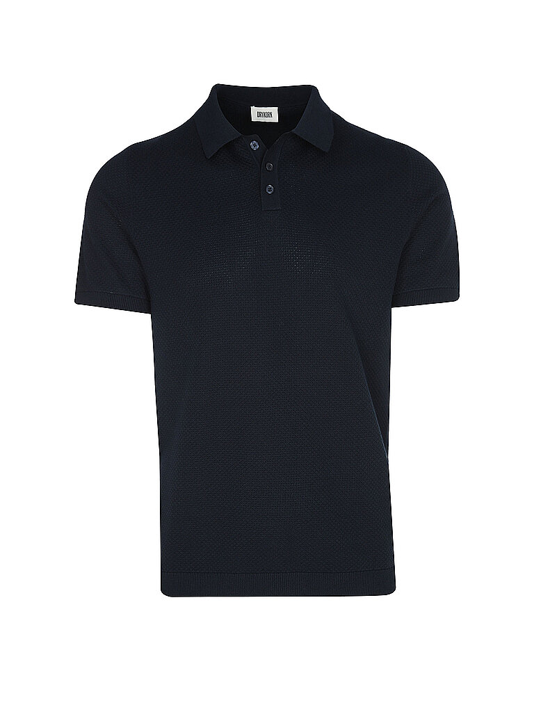 Slim Fit Poloshirt mit Strukturmuster Modell TRITON