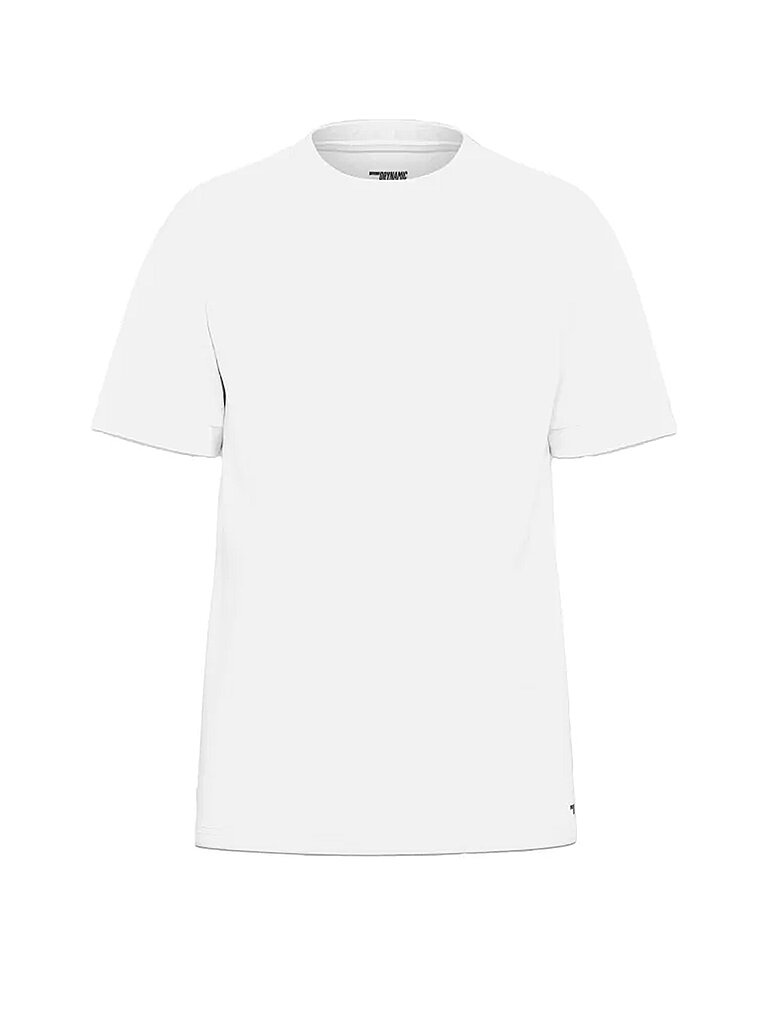 T-Shirt mit geripptem Rundhalsausschnitt Modell ANTON