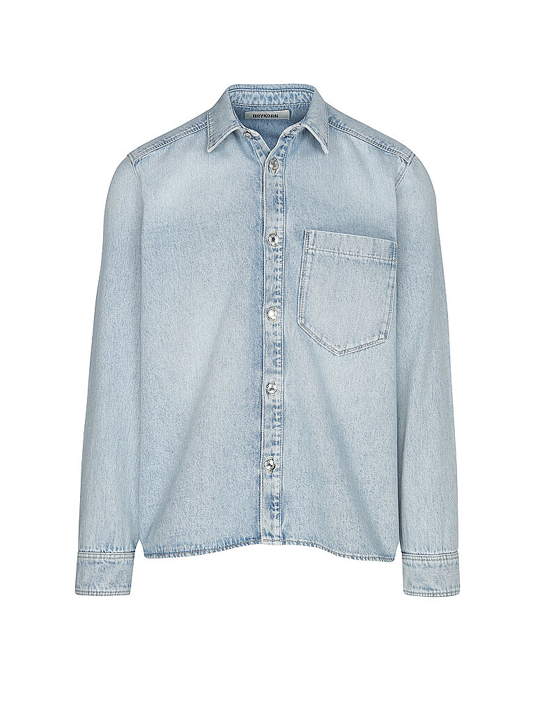 DRYKORN Jeanshemd DIEGGO 1 hellblau | XXL