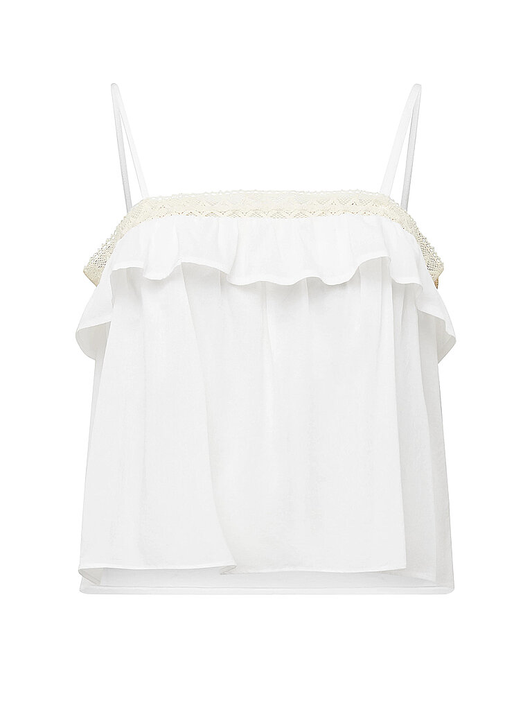 DRYKORN Top Cropped Fit TISANE 1 weiss | 40