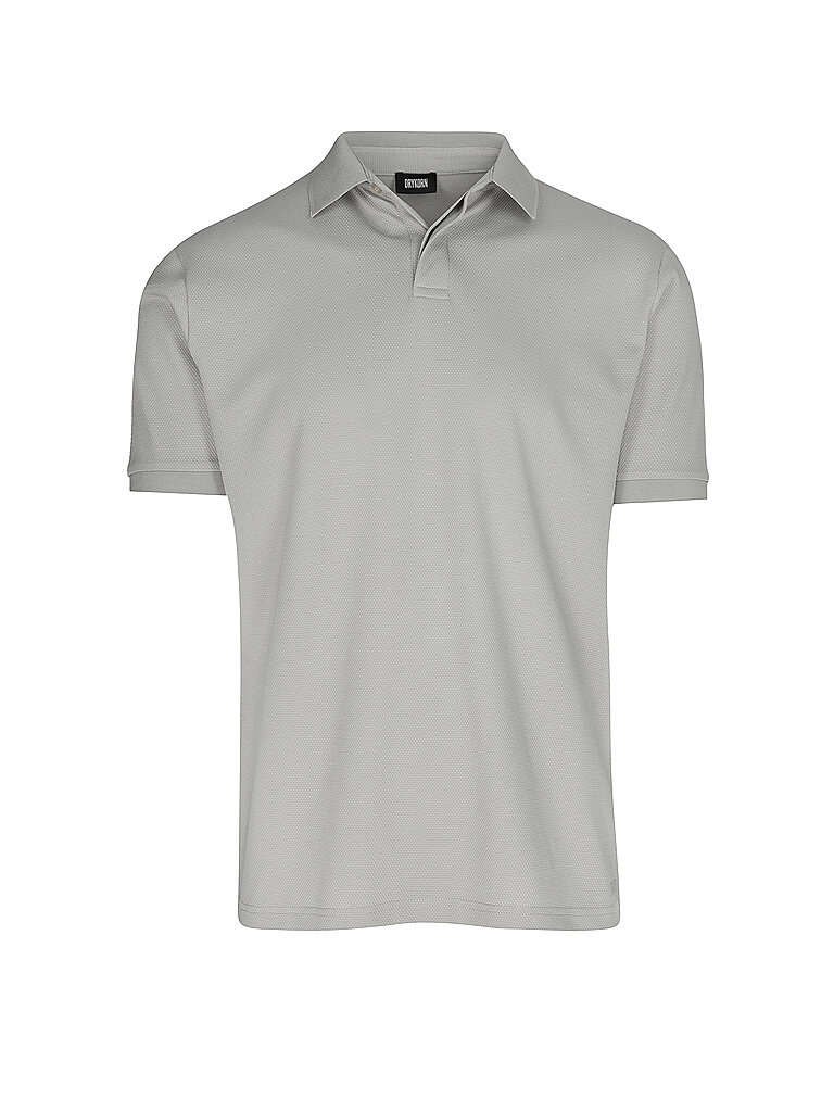 DRYKORN Poloshirt Regular Fit SANTOS hellgrau | XXL