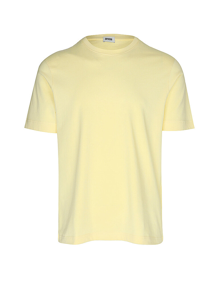 DRYKORN T-Shirt RAPHAEL gelb | S