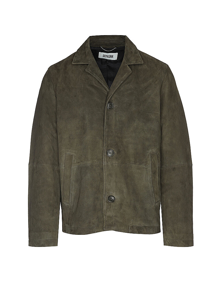 DRYKORN Lederjacke LOUVIN 1 olive | M