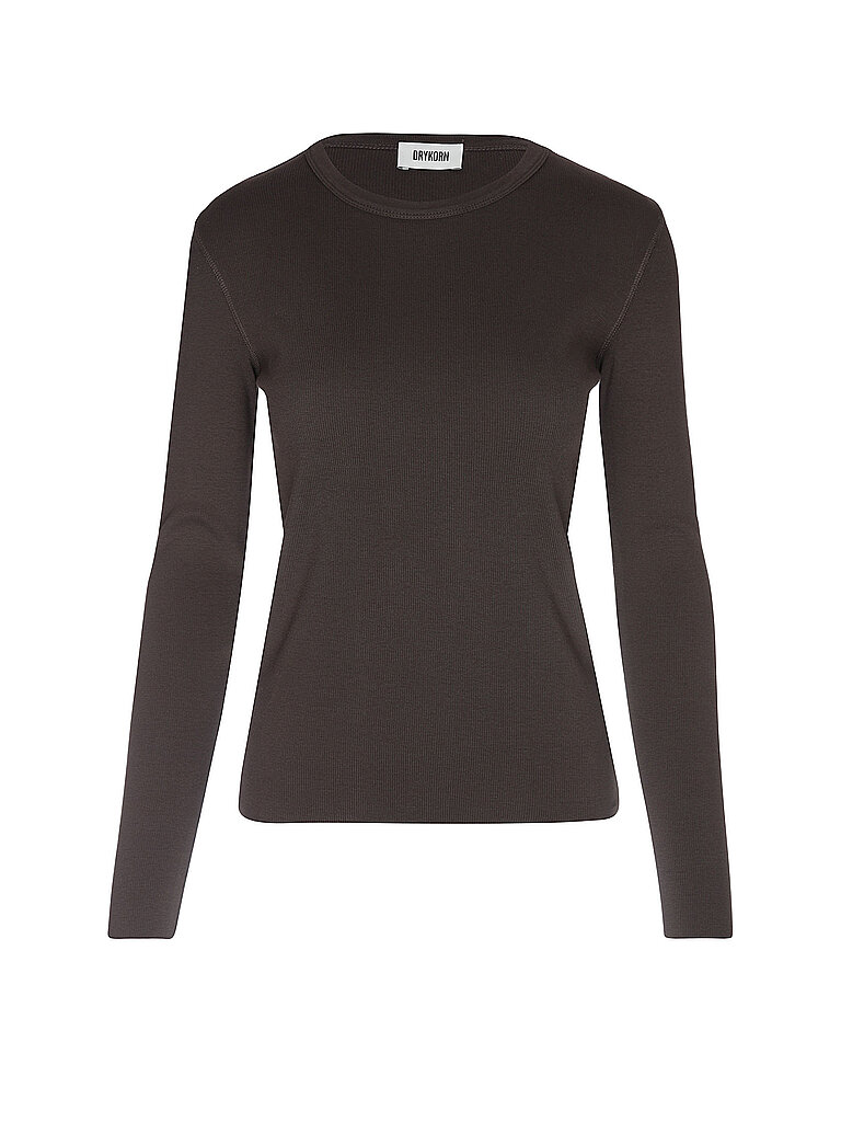DRYKORN Langarmshirt NURIT_2 braun | S