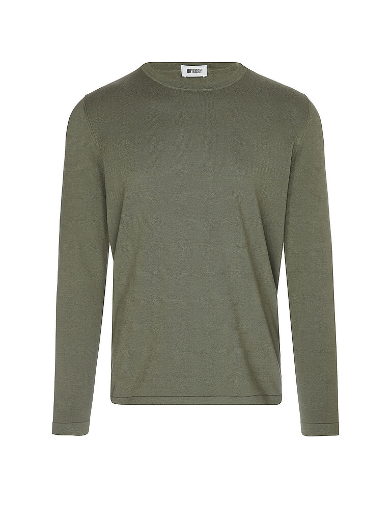 DRYKORN Pullover IRMINO olive | S