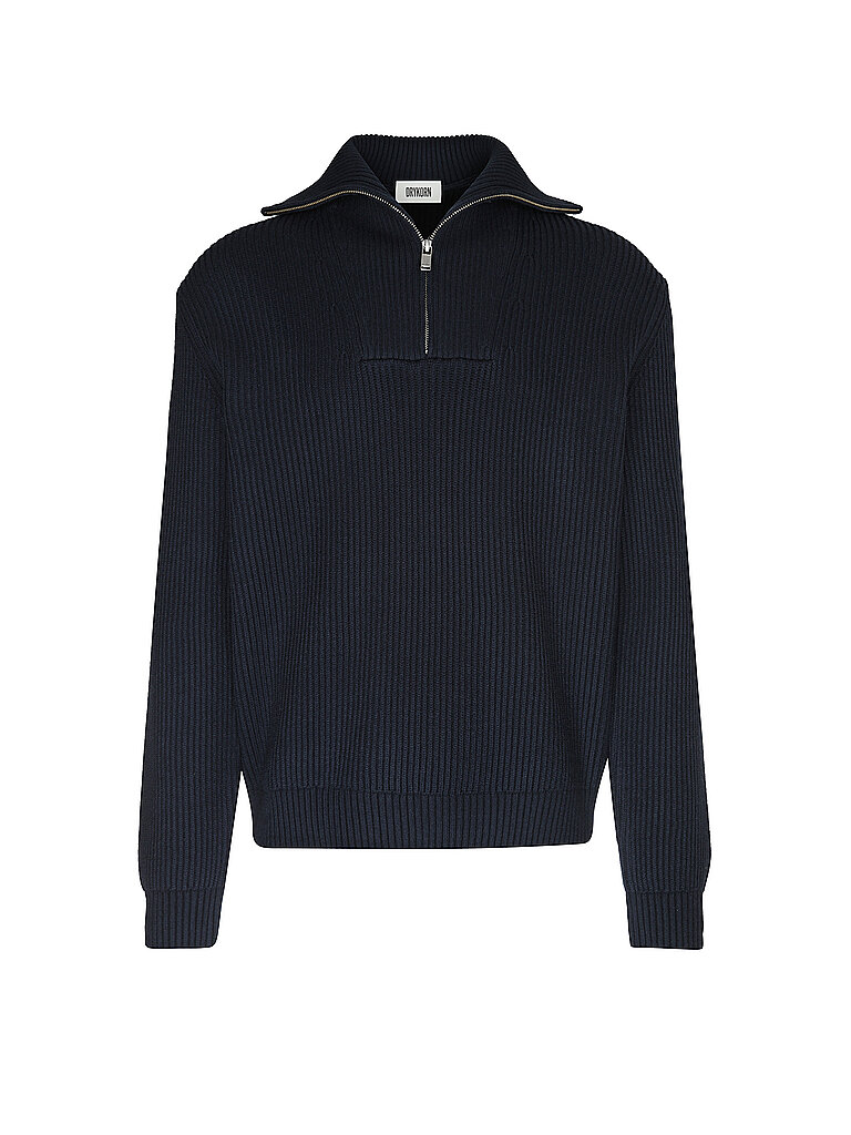 DRYKORN Troyer Pullover MANUELO dunkelblau | S
