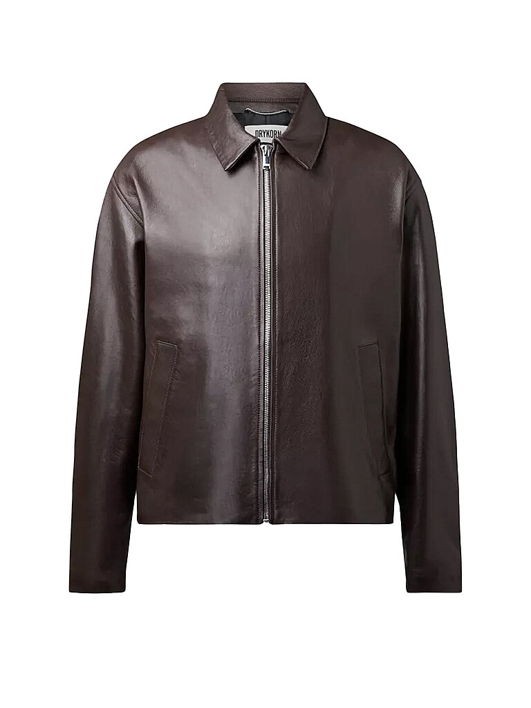 DRYKORN Lederjacke RIKKO 10 braun | XL