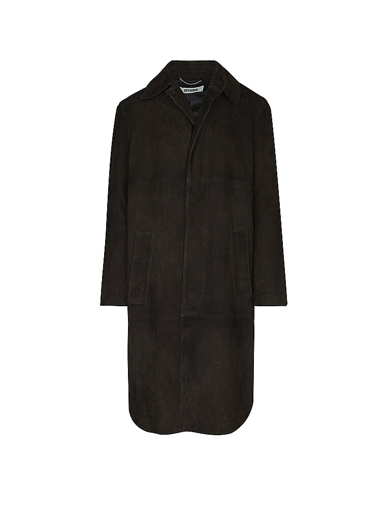 DRYKORN Ledermantel KOSMAN 1 braun | 46